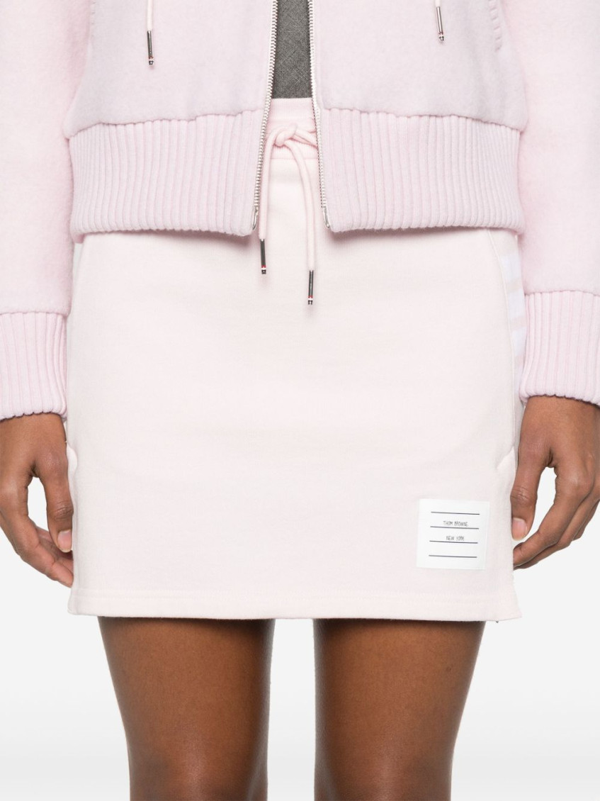 4Bar Cotton Mini Skirt
