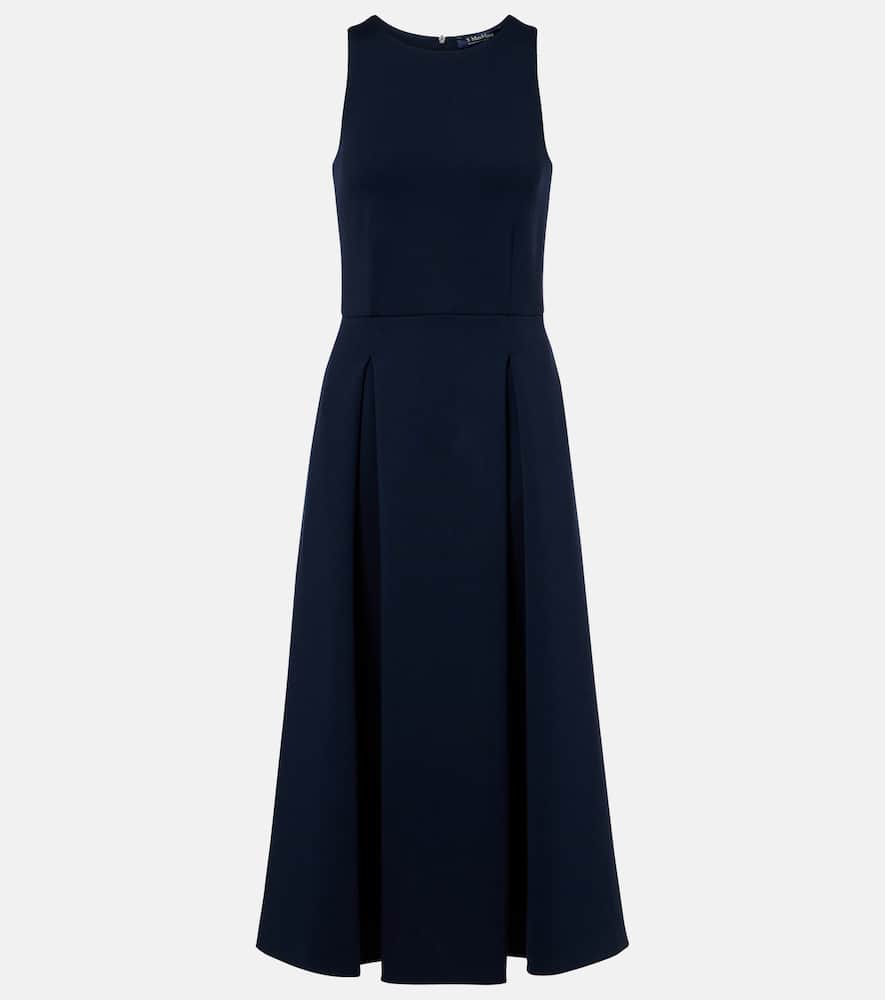 Cannone cotton-blend jersey midi dress