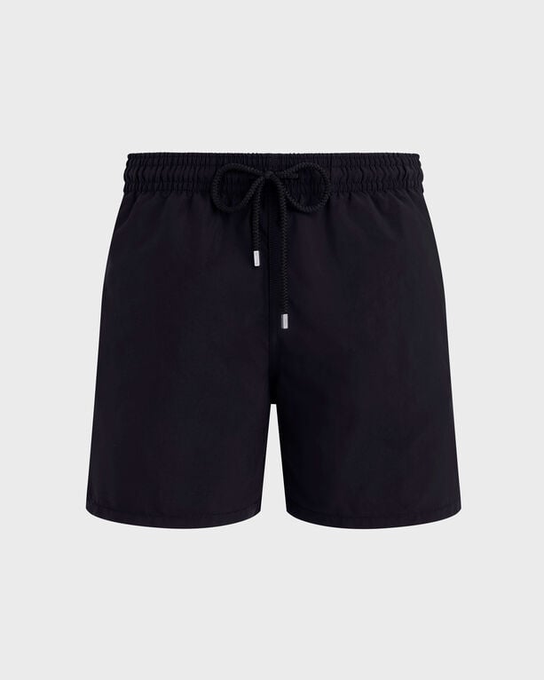 Men Swim Shorts Solid - Mdb - Moorea - Black