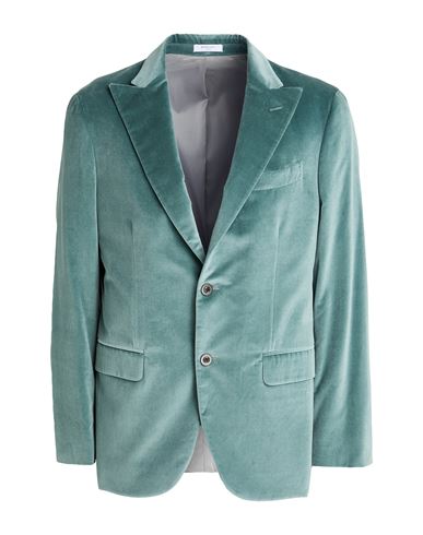 Man Blazer Sage green Size 40 Cotton