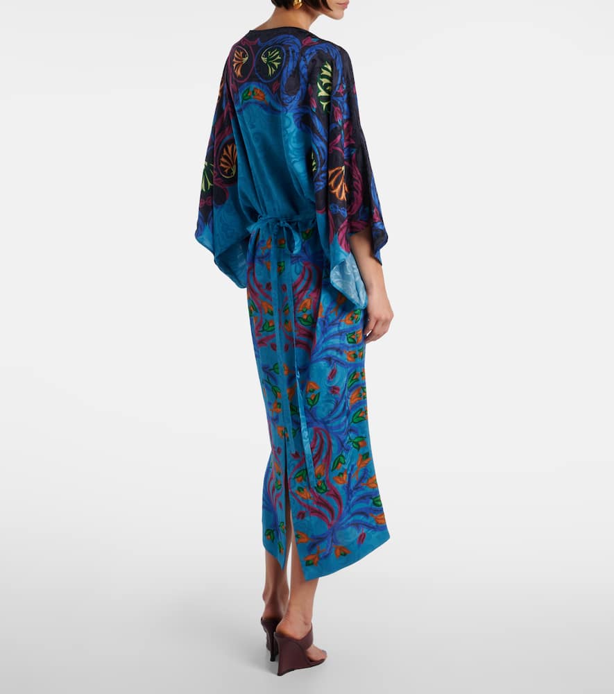 Printed midi dress