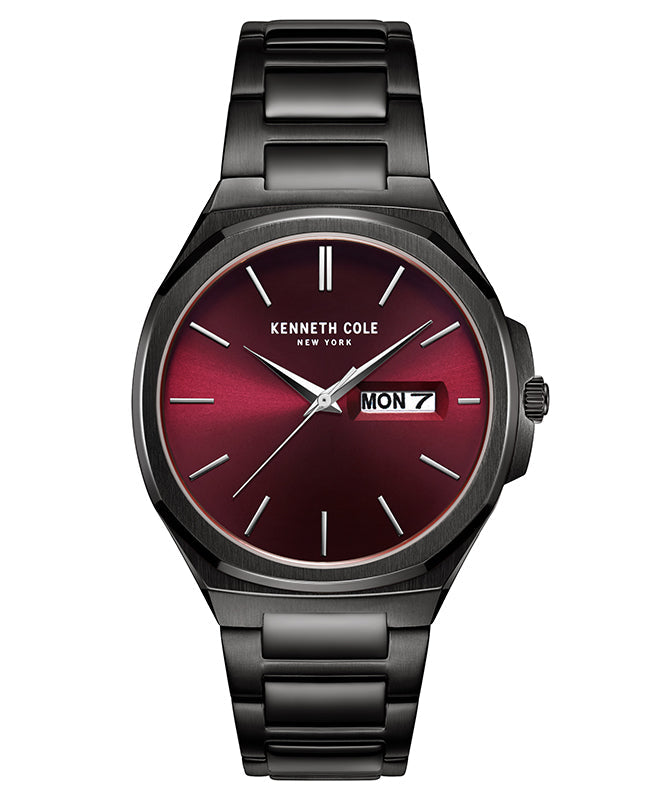 Quartz Dress Watch Watch — Burgundy