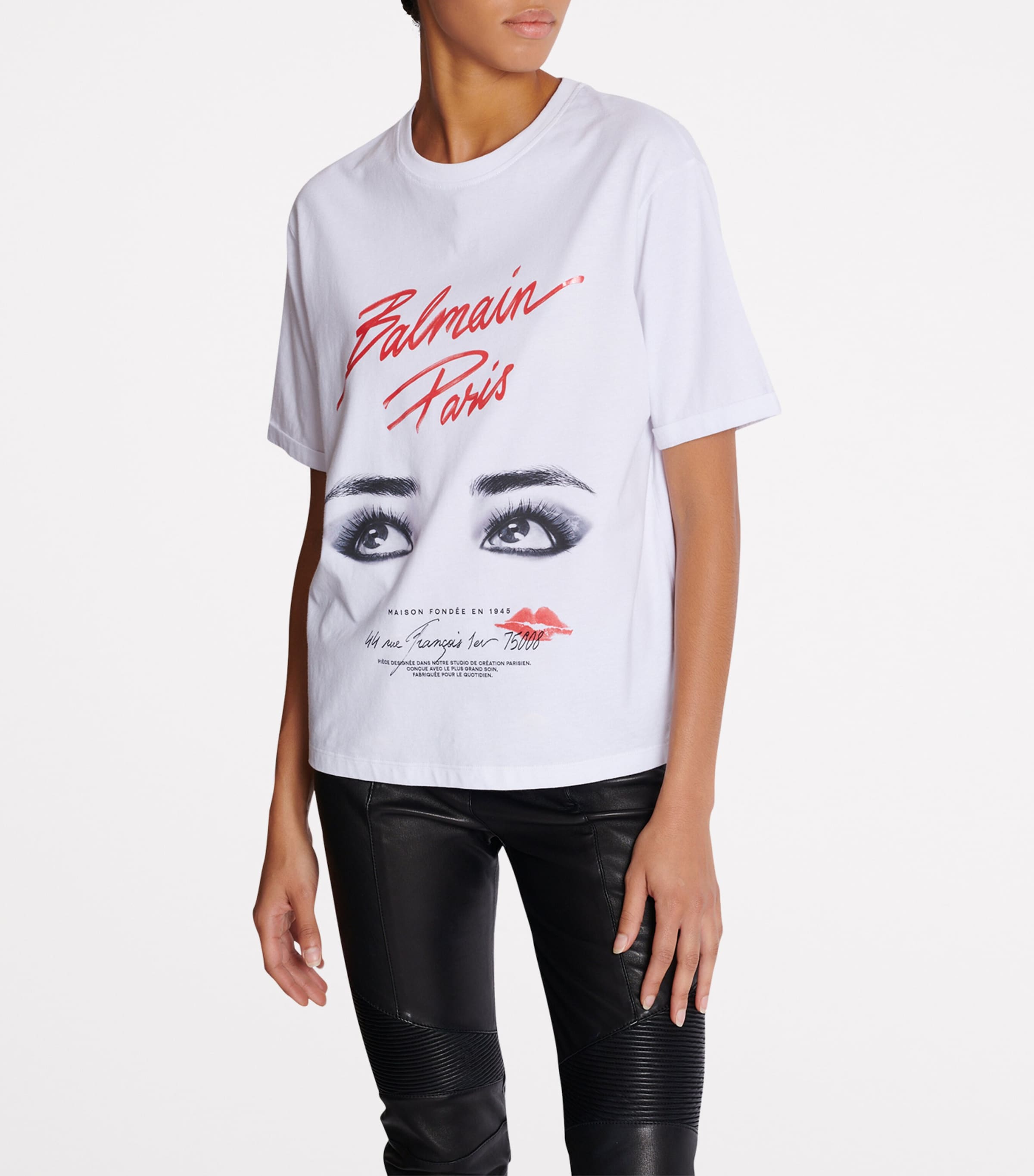 Cotton Beauty-Print T-Shirt