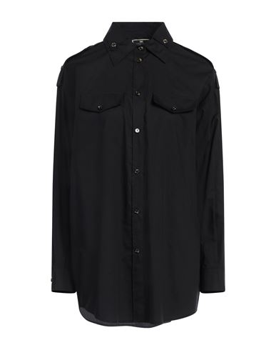 Elisabetta Franchi Woman Shirt Black Size 2 Cotton