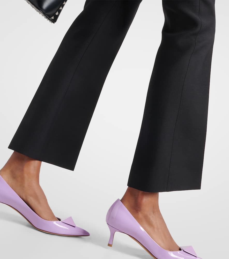 Crêpe Couture mid-rise slim pants