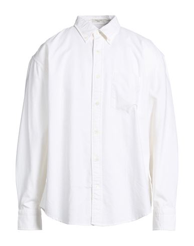 Man Shirt Off white Size 15 Organic cotton