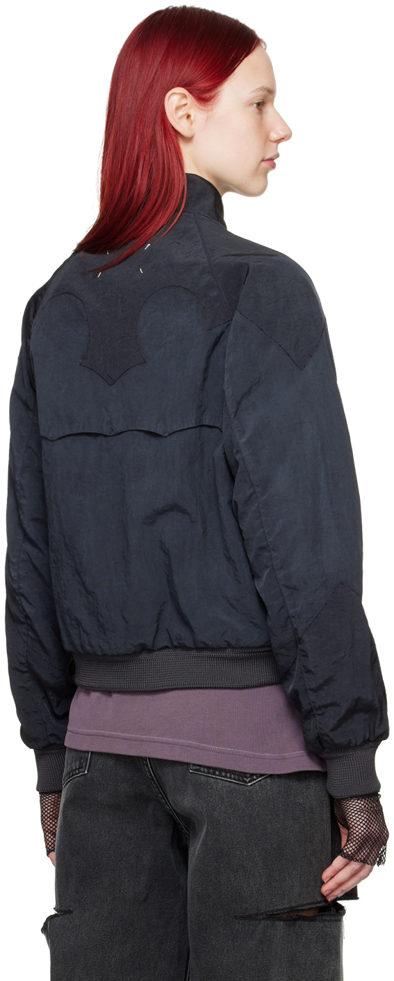Maison Margiela Black Yoke Bomber Jacket
