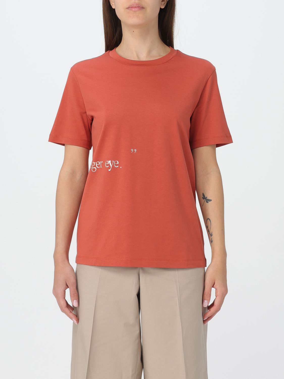 T-Shirt Woman color Orange