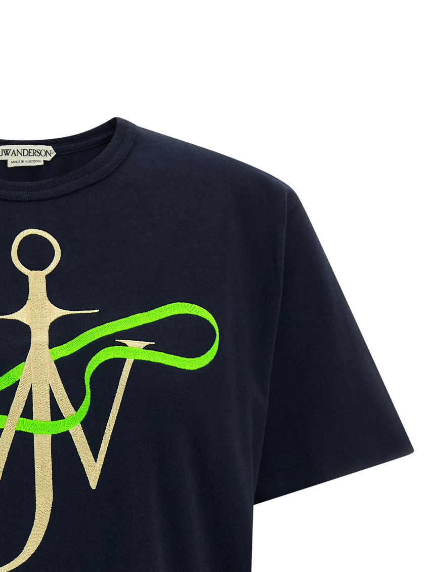 JW Anderson - graphic print crew neck short sleeve top