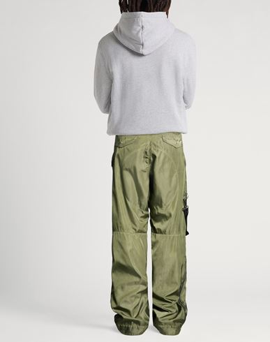 Man Pants Military green Size 32 Polyamide
