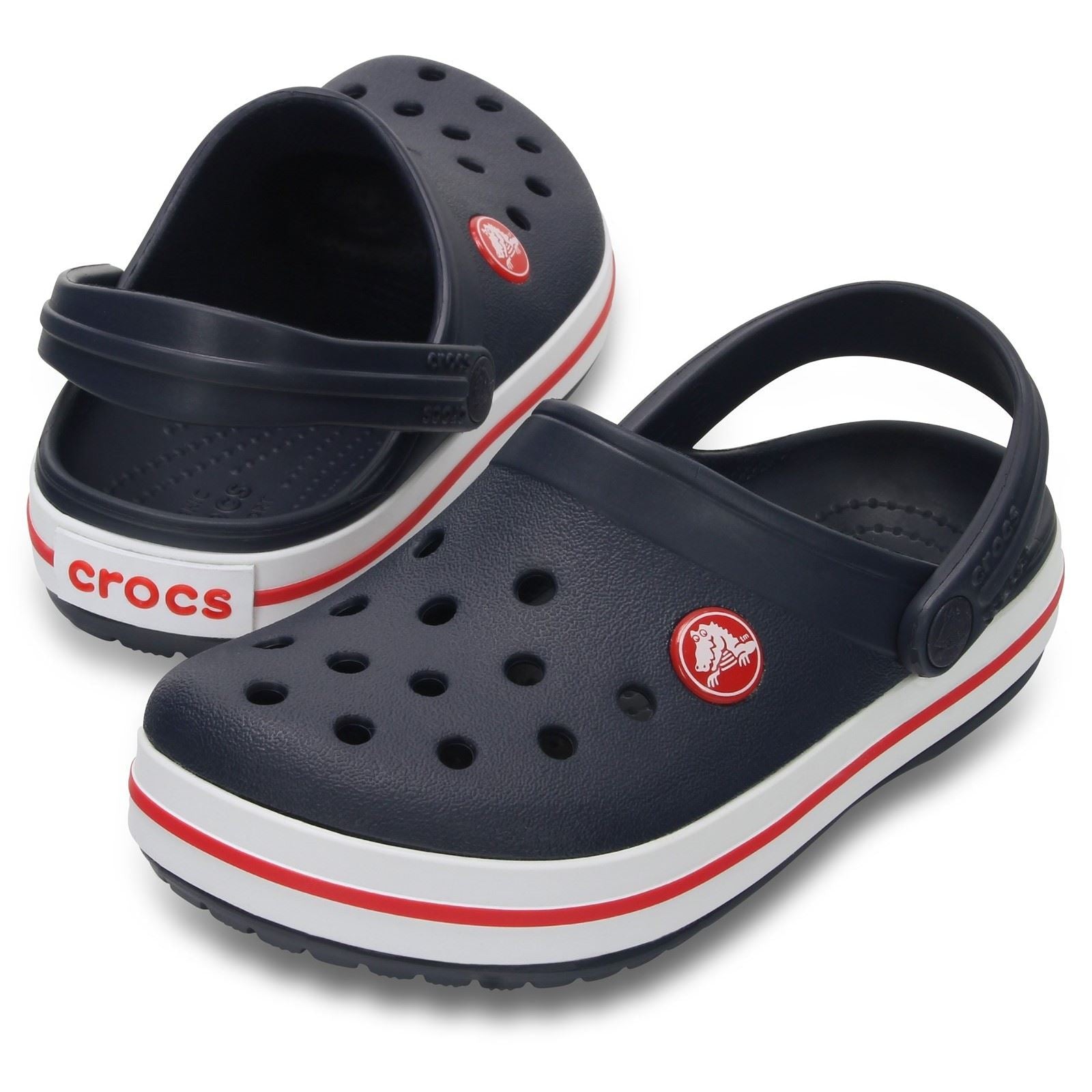 Crocs Crocband Synthetic Navy / Red Clog