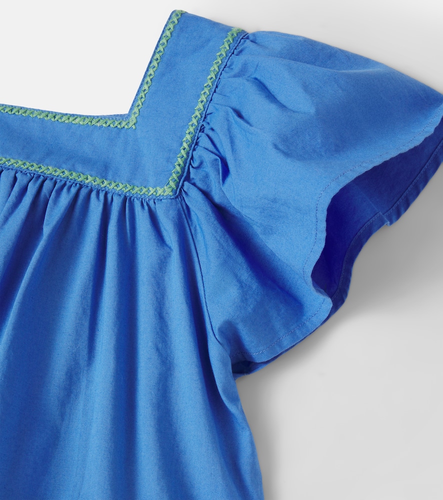 Rosalyn embroidered cotton top