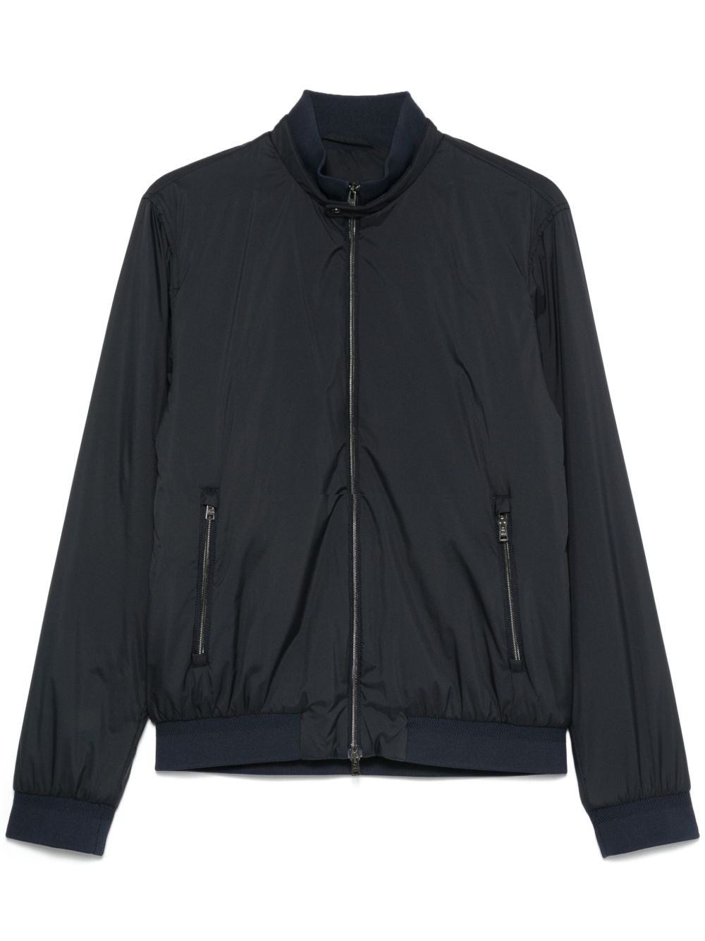 Zipped blouson jacket