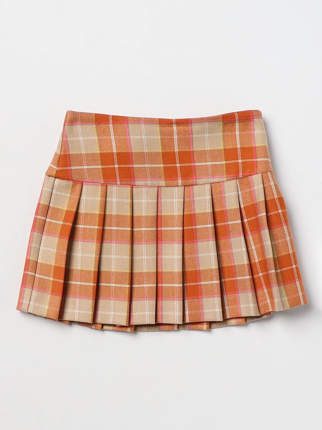 Skirt Kids color Yellow Cream