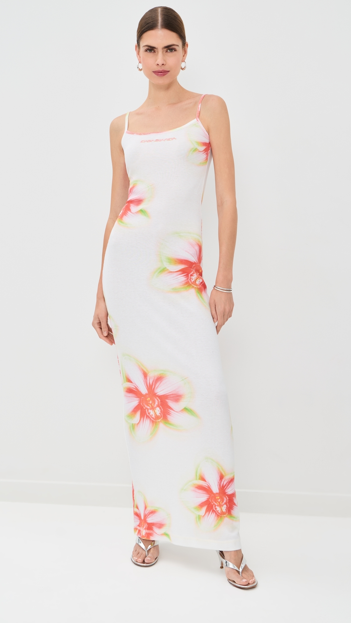 Glitch Orchid Soft Ribbed Maxi Dress Glitch Orchid