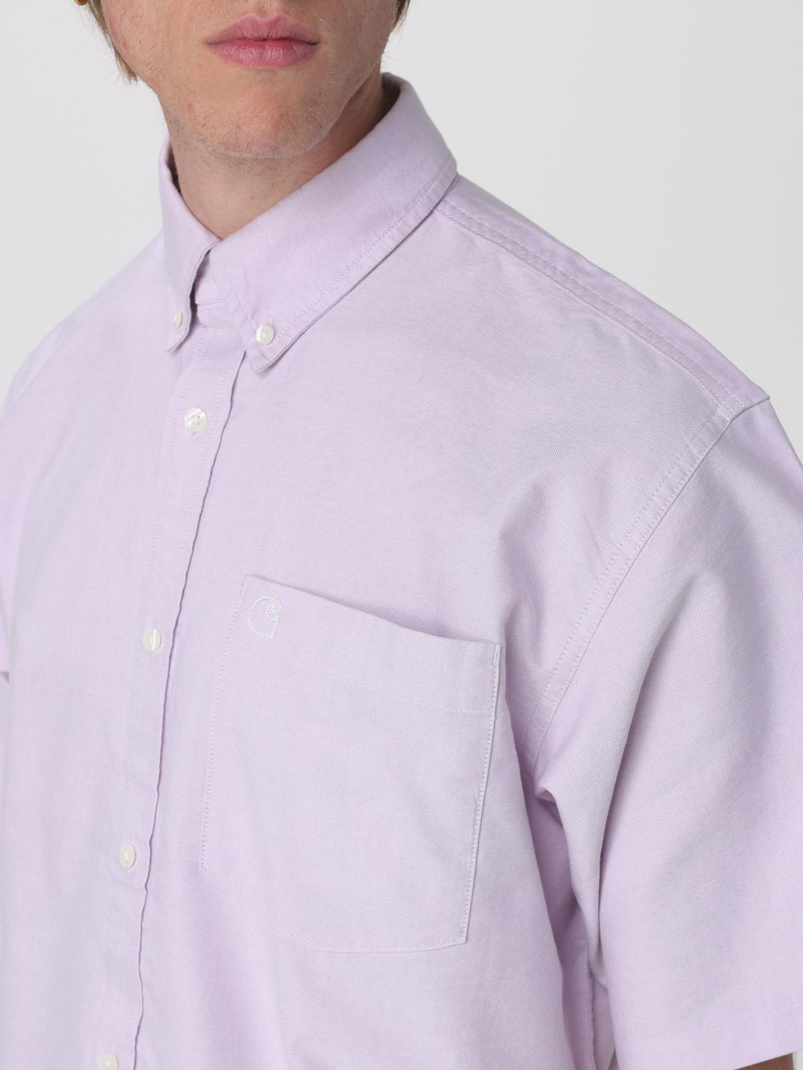 Shirt Men color Plum