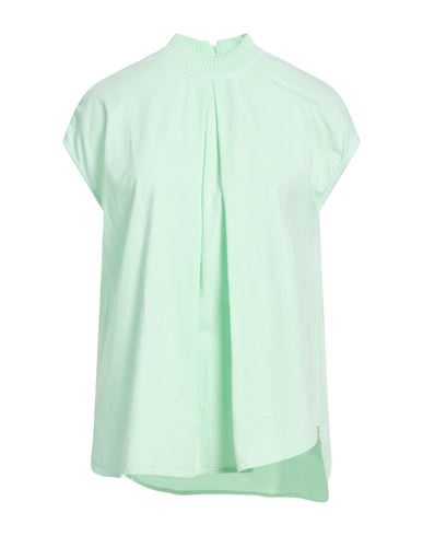 Woman Top Light green Size L Cotton