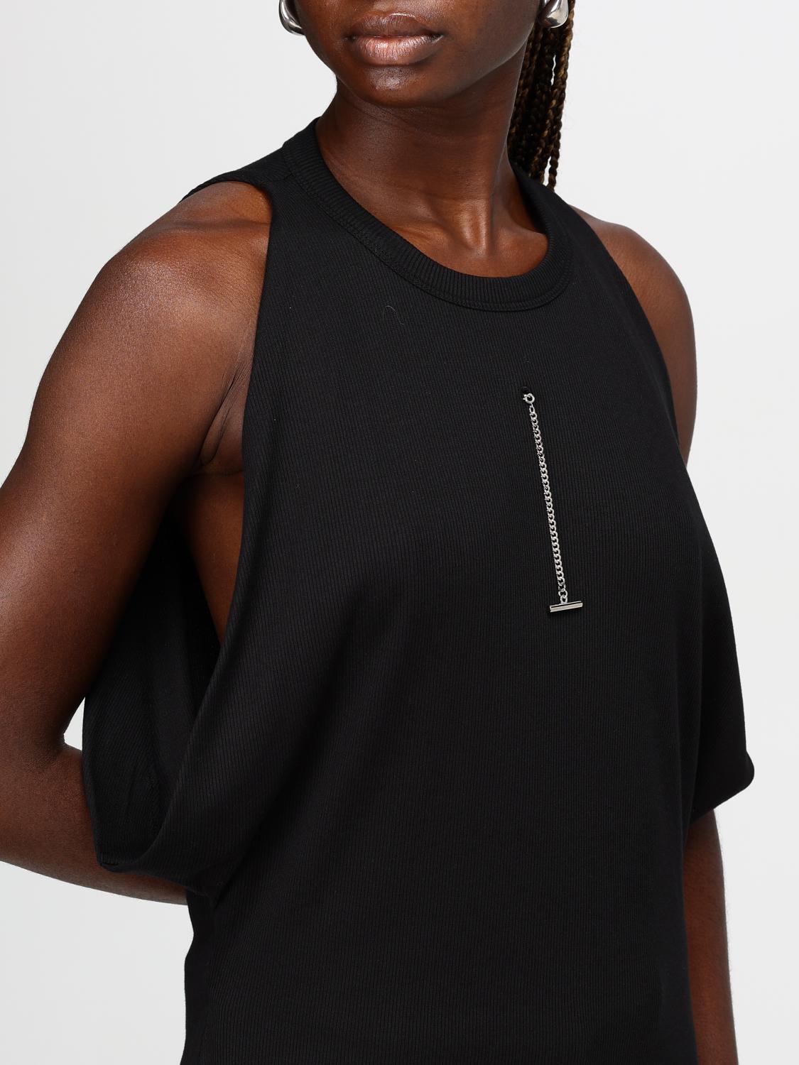 Top Woman color Black