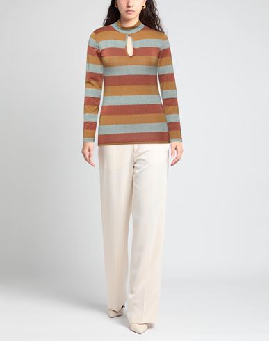 Woman Sweater Mustard Size 10 Polyester, Viscose, Polyamide, Elastane