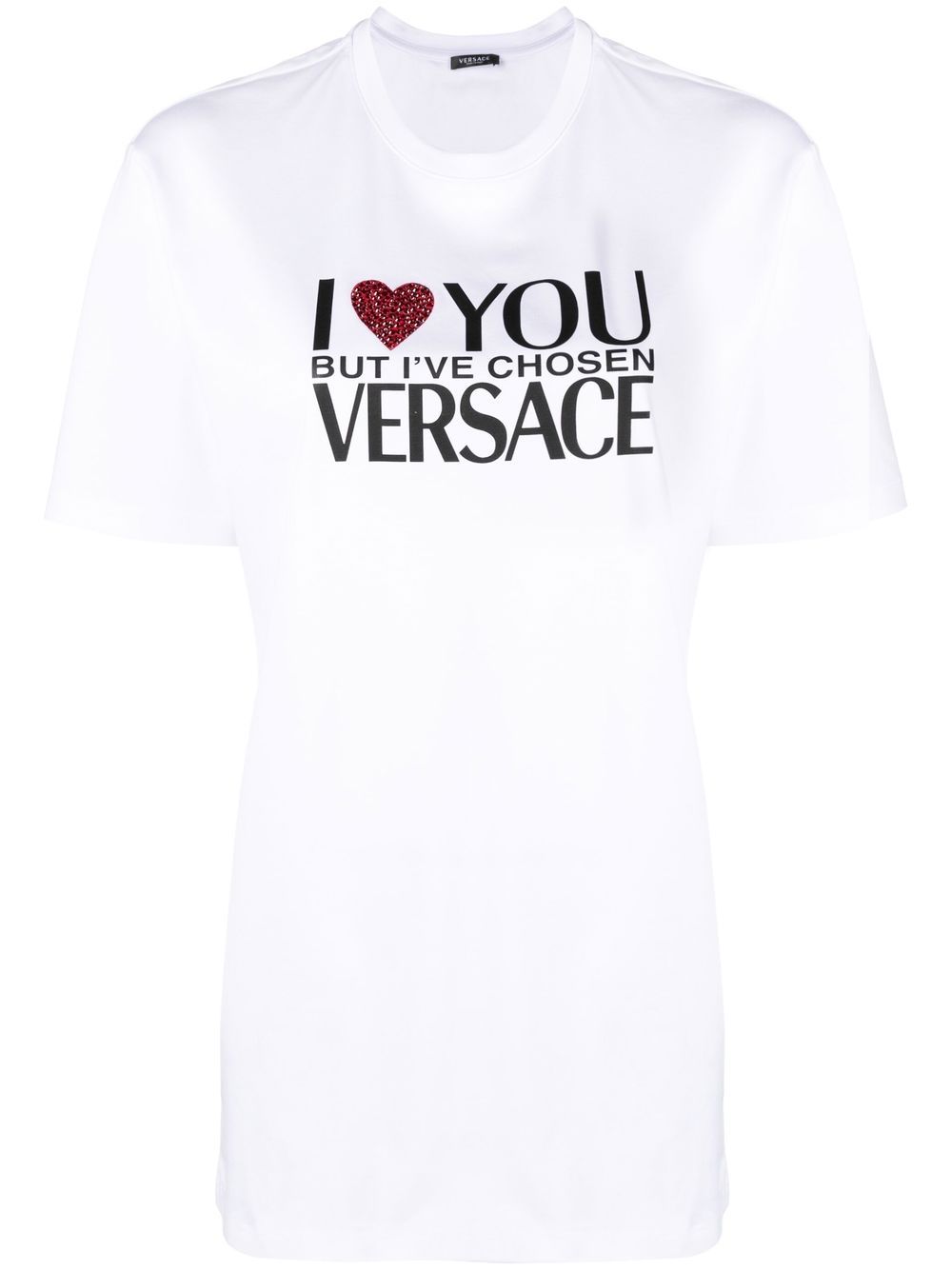 Slogan-print T-shirt - White