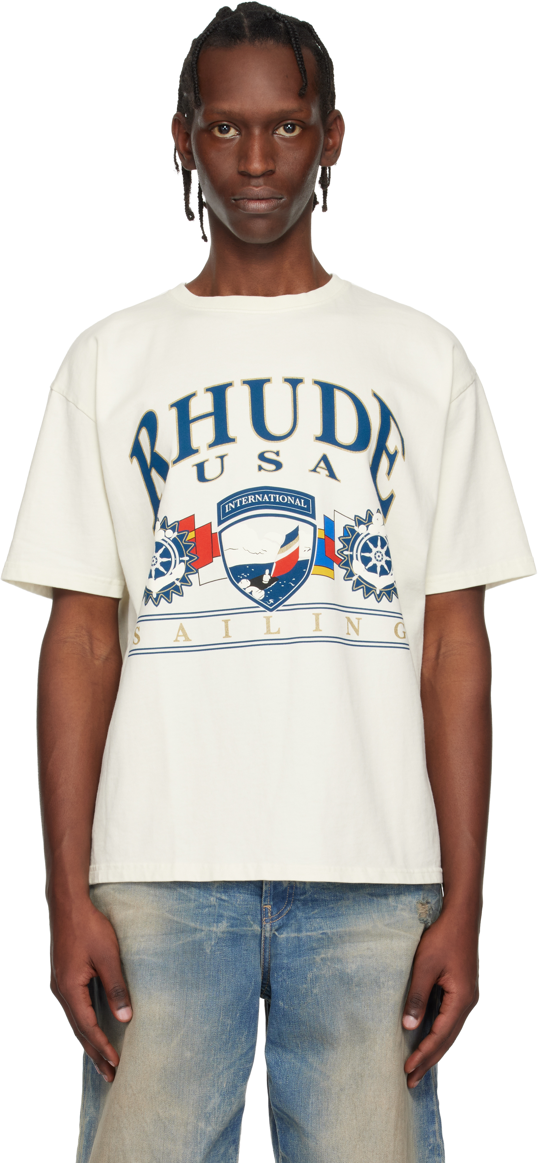 Off-White USA Sailing Icon T-shirt