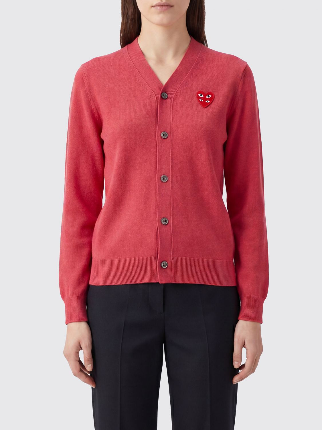 COMME DES GARÇONS PLAY Sweater Woman color Pink