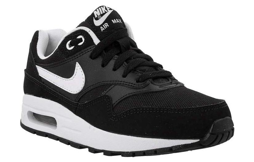 (GS) Air Max 1 Shoes 'Black White'