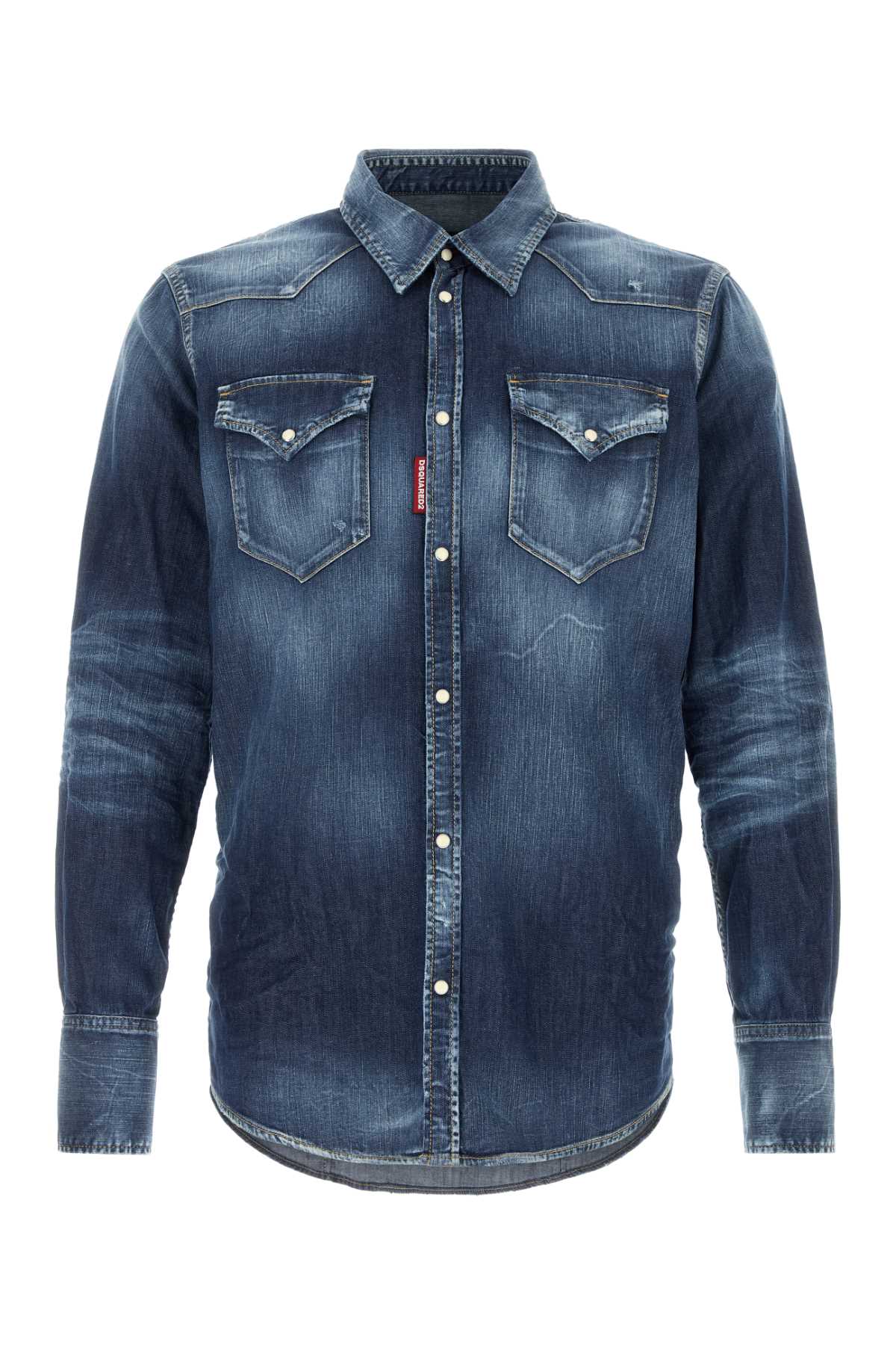 Western Shirt — Navy