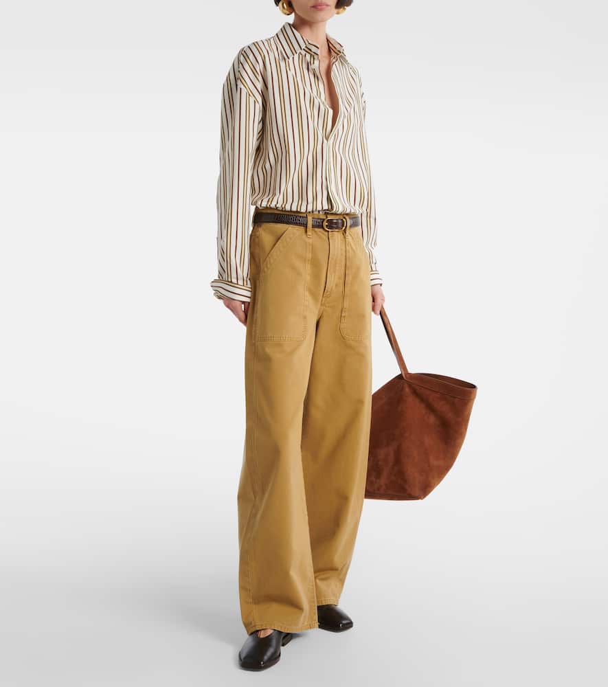 Ayla high-rise wide-leg jeans