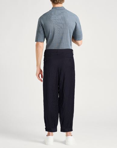 Man Pants Midnight blue Size 38 Virgin Wool