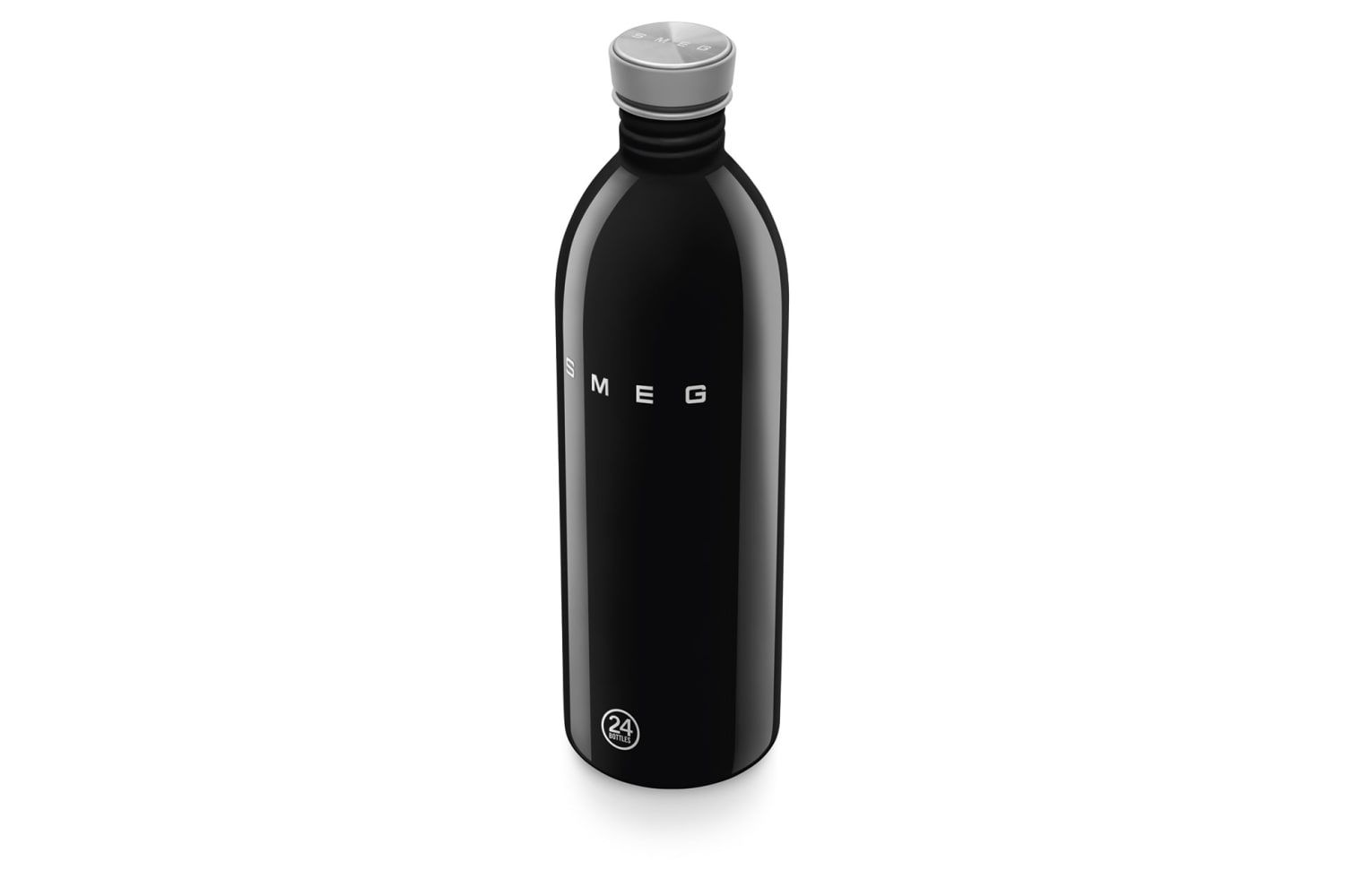 Smeg 24Bottles Clima Stainless Steel 1000ml Bottle in Black
