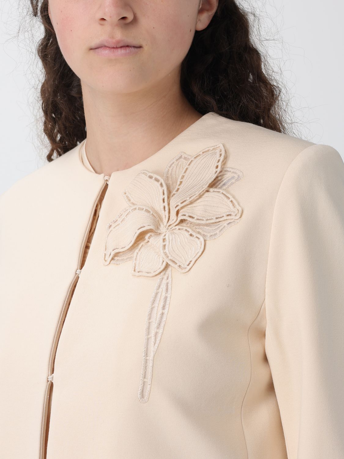 Blazer Woman color White