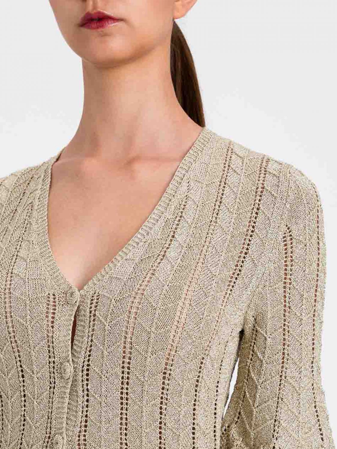 Cardigan Woman color Butter