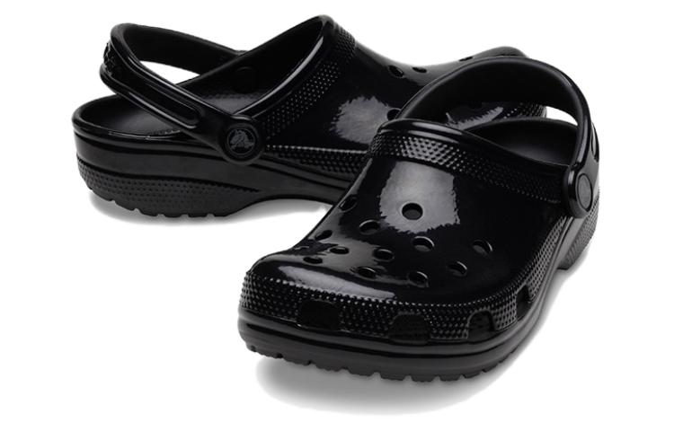 Classic High Shine Clog 'Black'