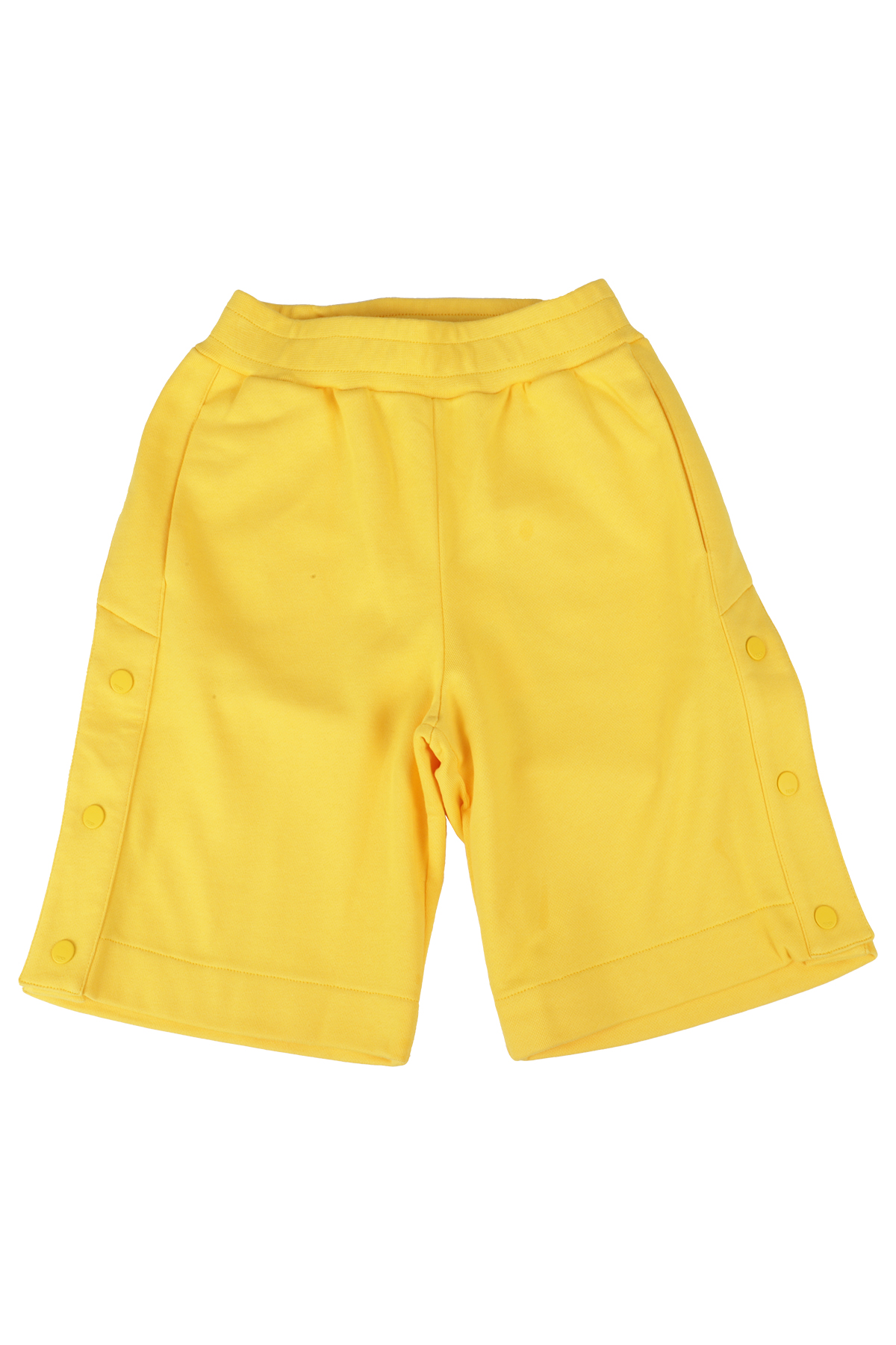 Bermuda Felpa Yellow & Orange Cotone Short