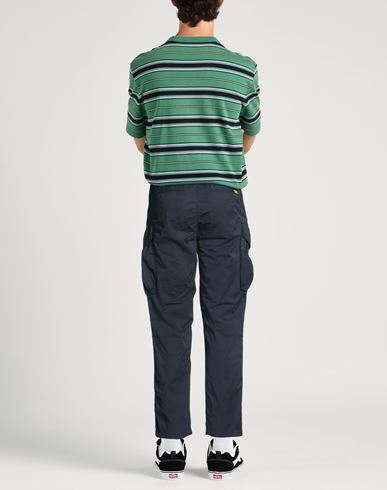 Man Pants Navy Size 29 Cotton, Elastane