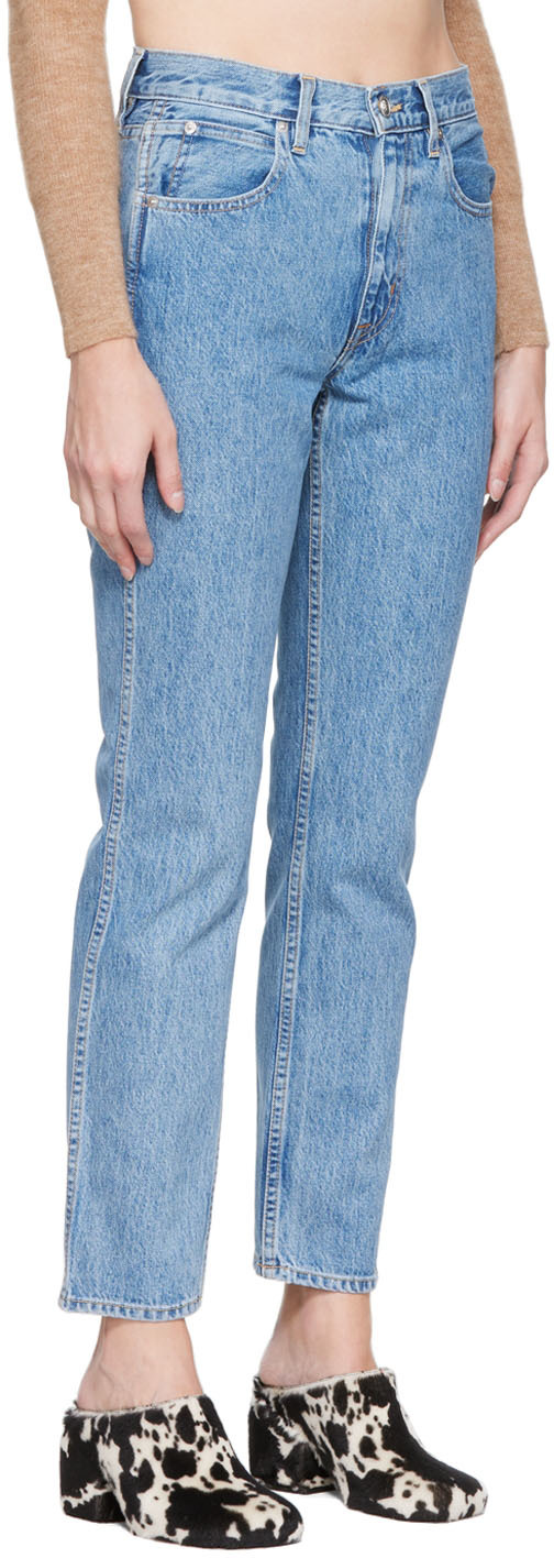 Blue Virginia Slim Denim Jeans