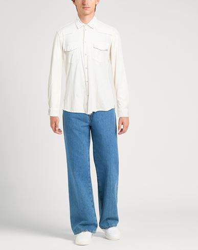 Man Shirt Off white Size S Cotton