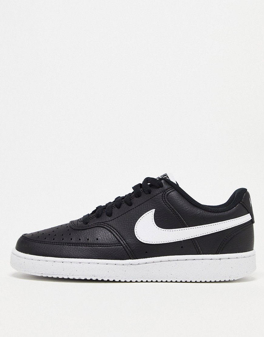 Court Vision Low Next sneakers in black and white