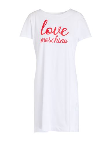Love Moschino Woman Mini dress White Size 2 Cotton