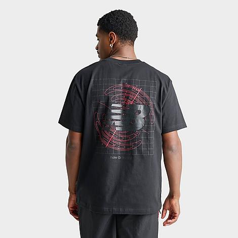 Men's Vision Graphic T-Shirt in Black/Red