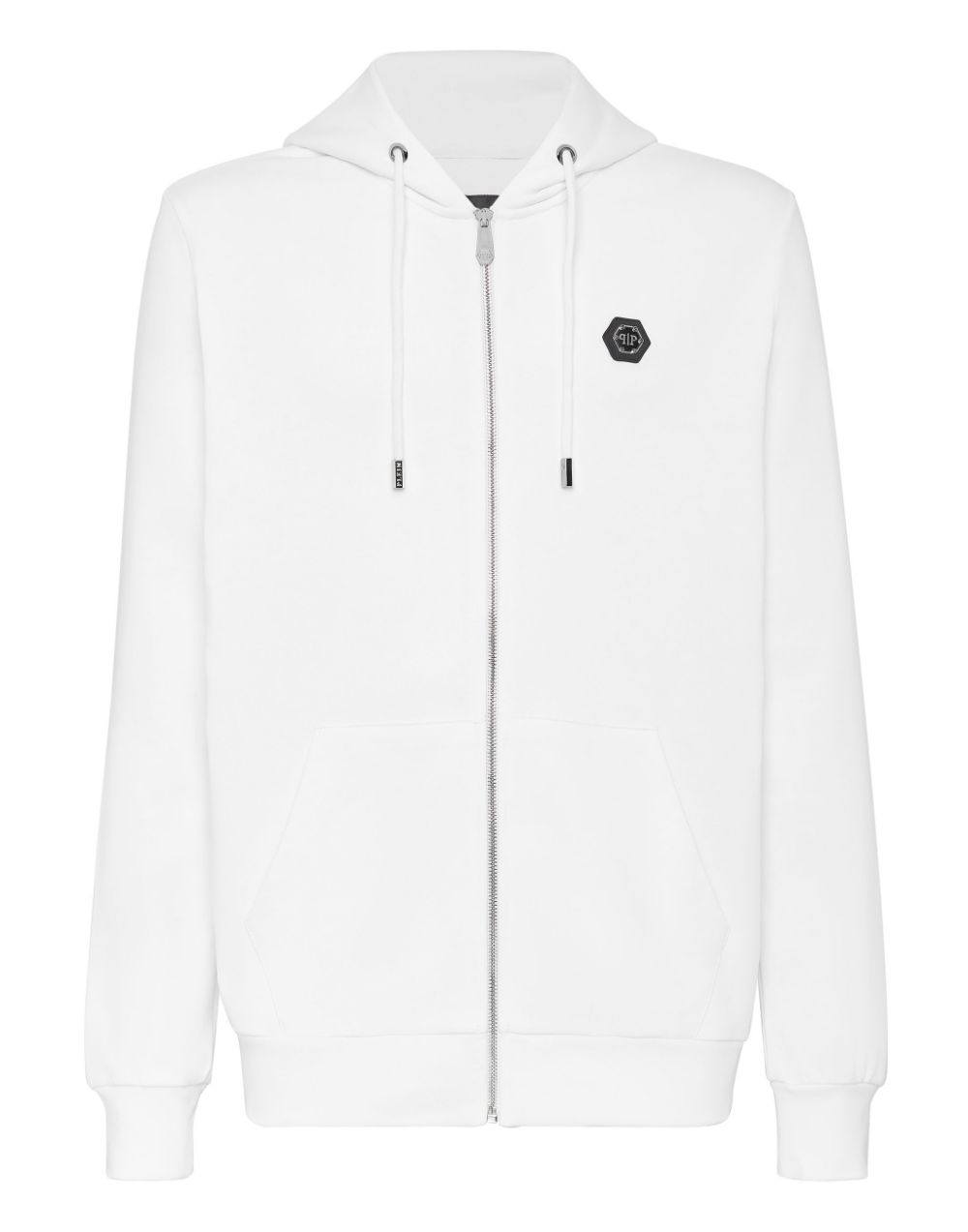 Plein™ logo zip-up hoodie - Grey