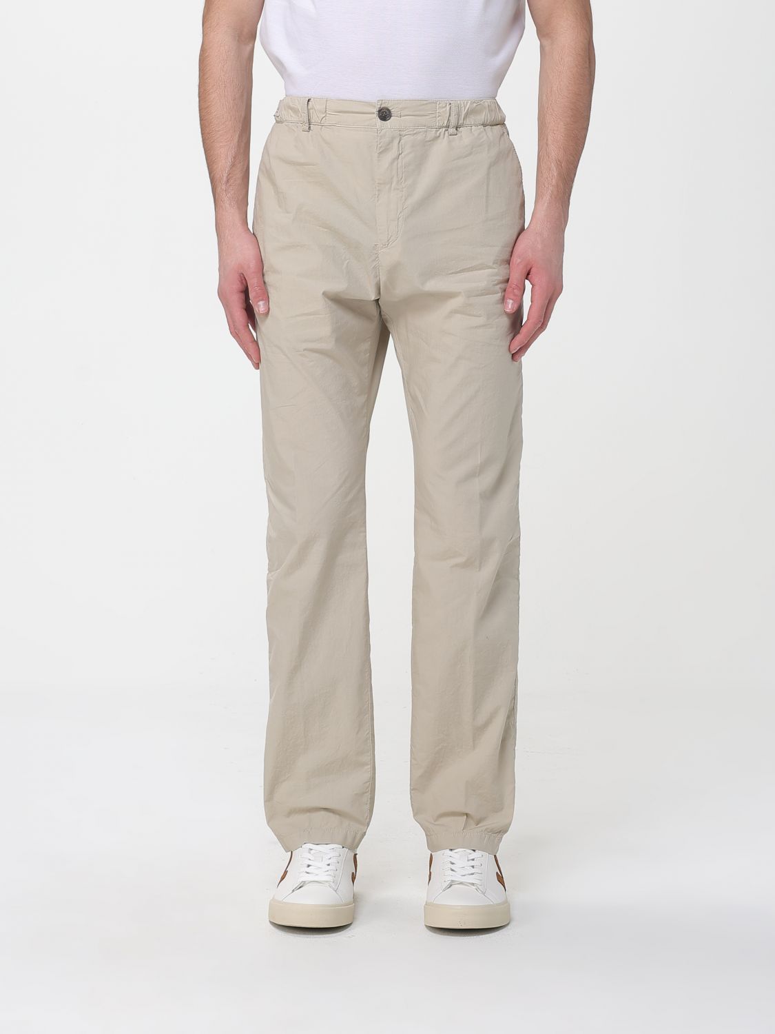 Pants Men color Beige