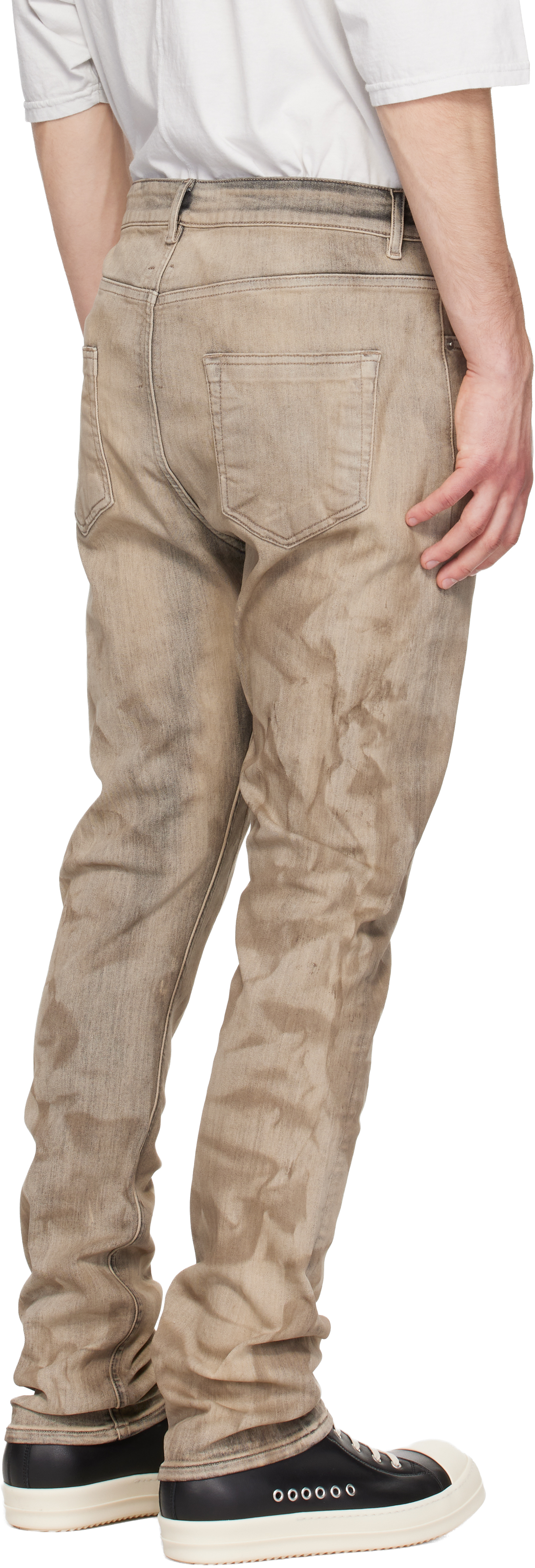 Gray Temple Detroit Cut Jeans