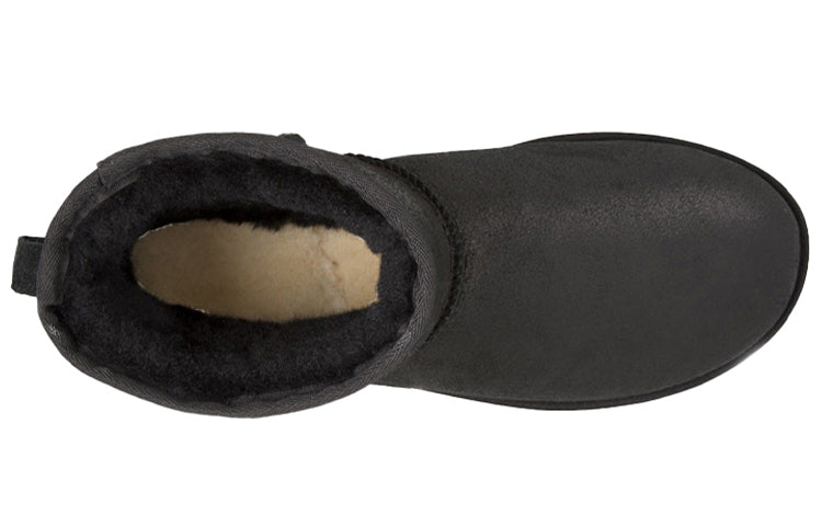 Classic Mini Bomber High Top Fleece Lined Black