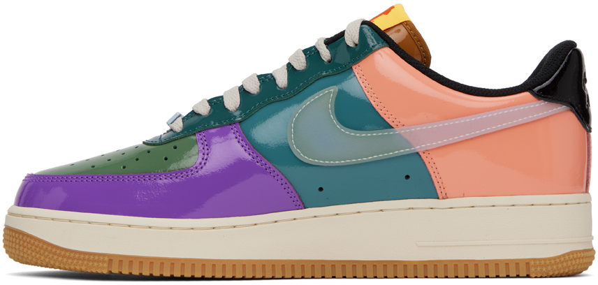 Multicolor Undefeated Edition Air Force 1 Low Sneakers