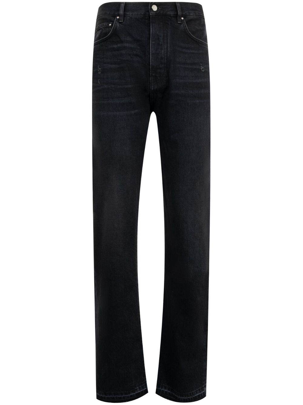 Straight-leg jeans - Black