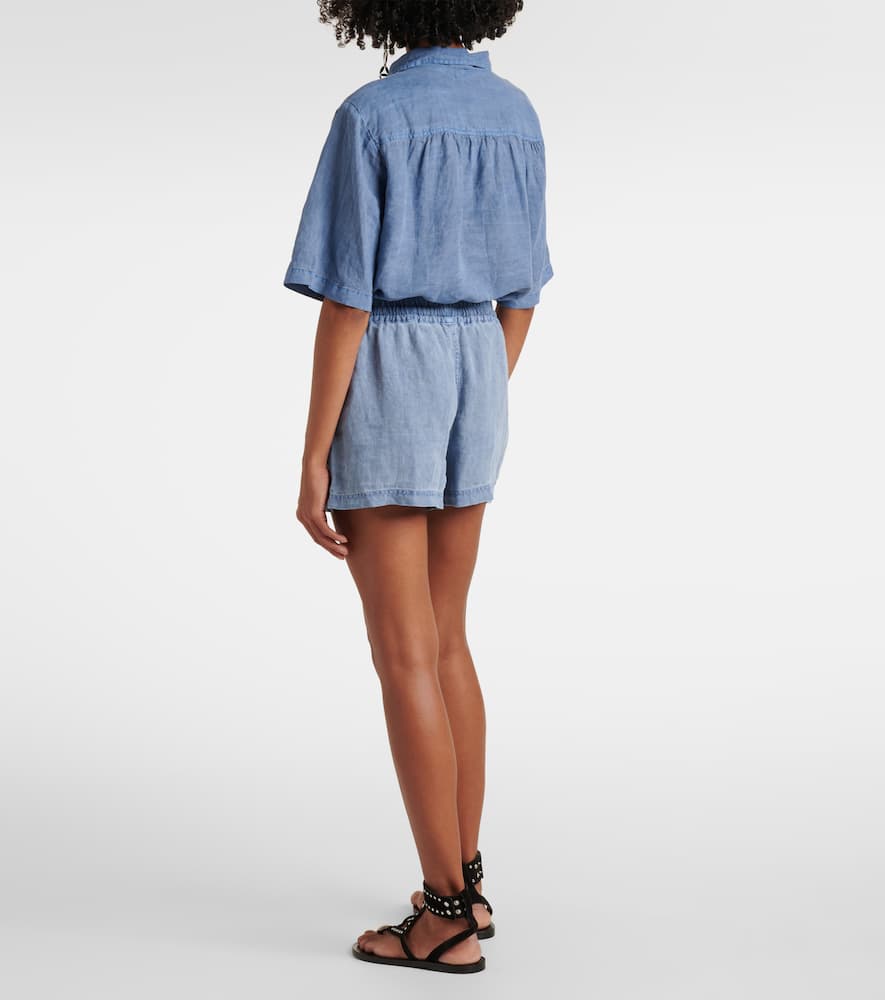 Sutton linen shorts