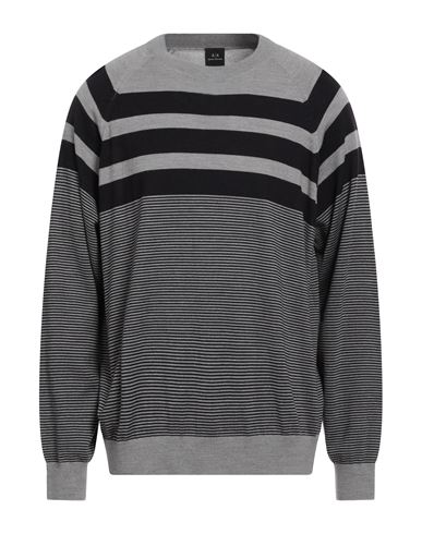 Man Sweater Grey Size S Acrylic, Virgin Wool