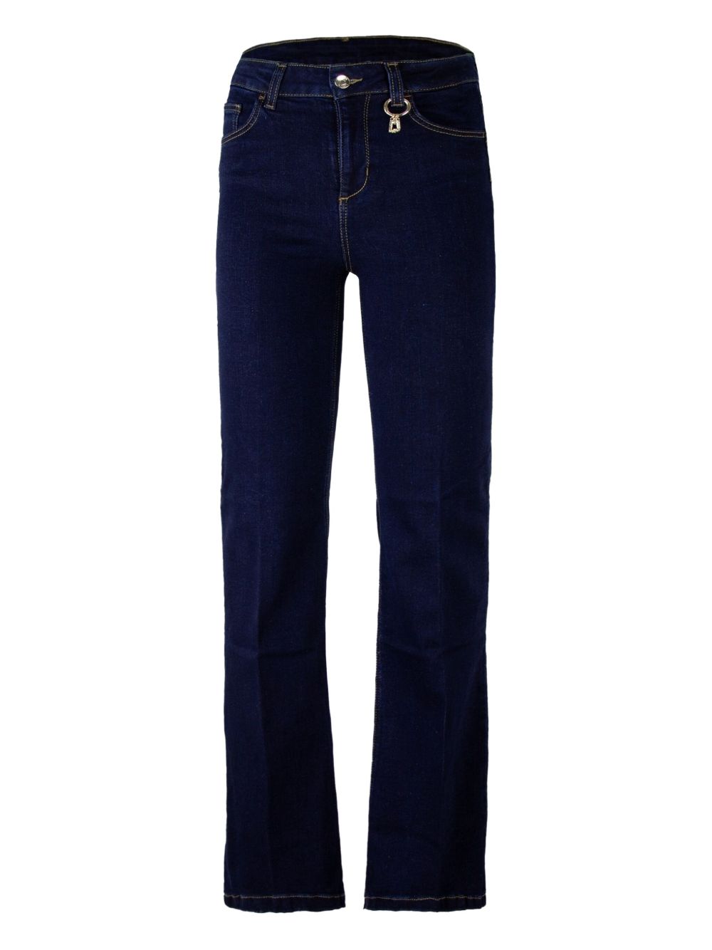 Key-detail jeans - Blue